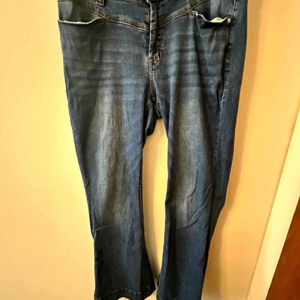 Rock and Roll Cowgirl Denim - High Rise Flare - 34X34